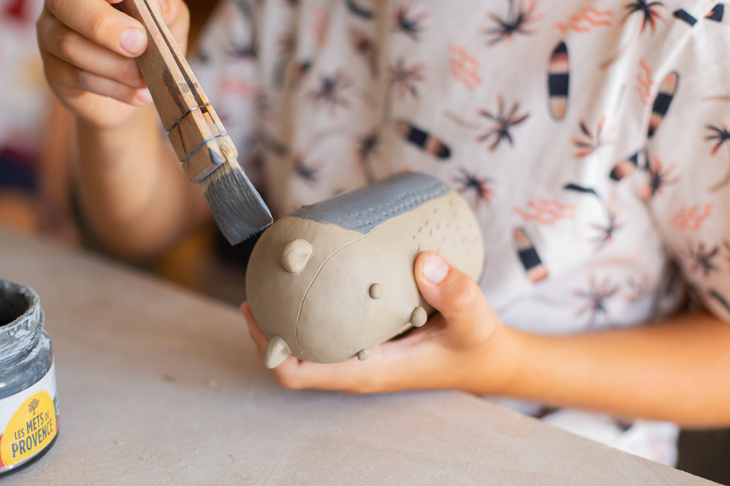 Carte 5 stages de poterie enfant 2H