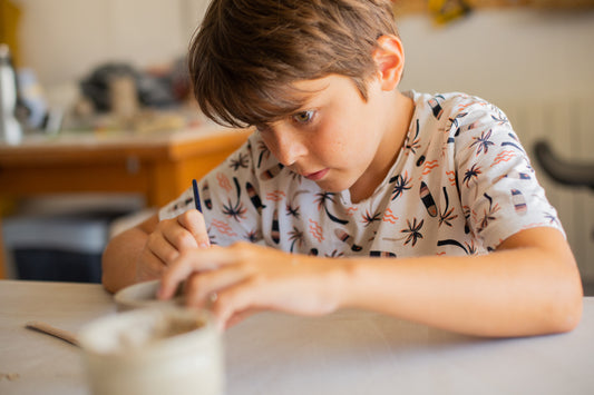 Carte 5 stages de poterie enfant 2H