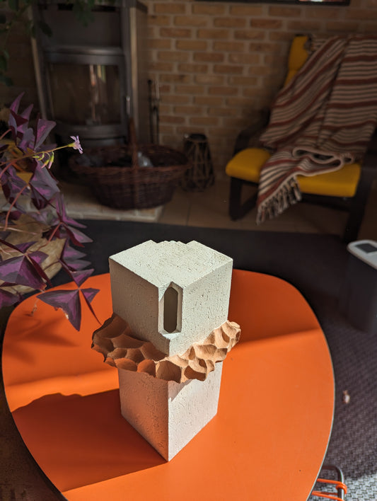 Sculpture céramique contemporaine | Contraste